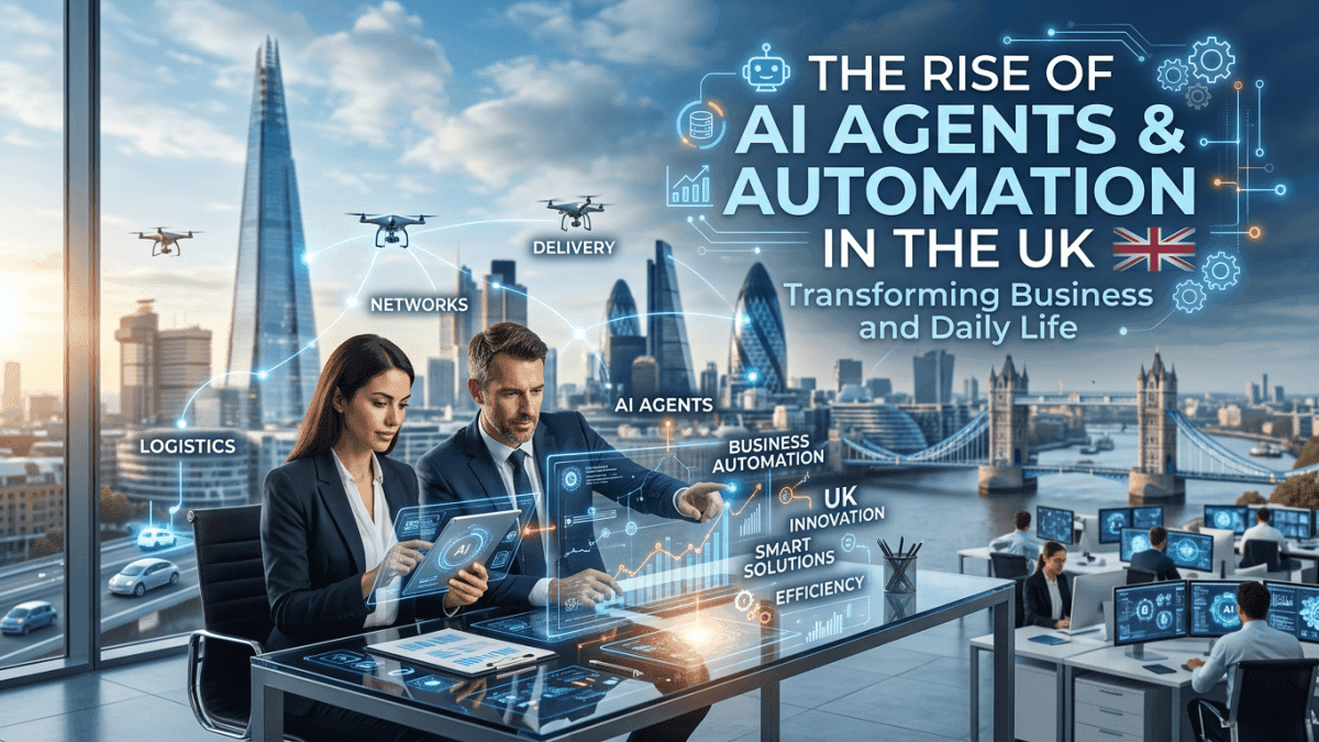 The Rise of AI Agents and Automation in the UK: Transforming Business and Daily Life