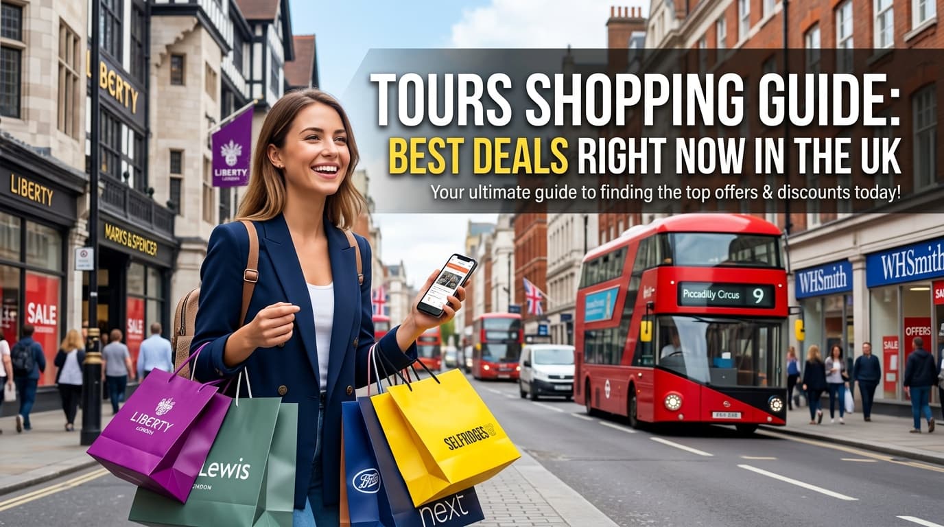 Tours Shopping Guide: Best Deals Right Now in the UK